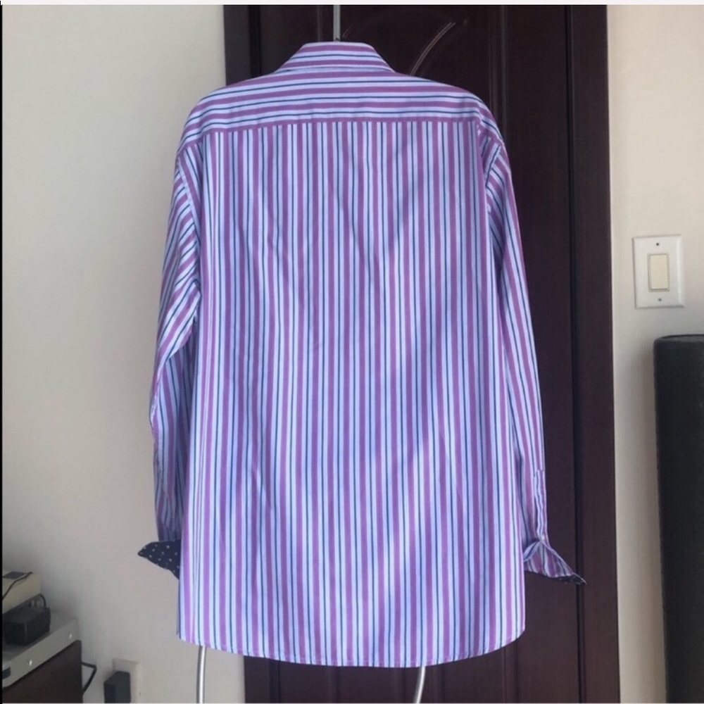 Saks fifth Ave Black Label Dress Shirt - Picture 6 of 9